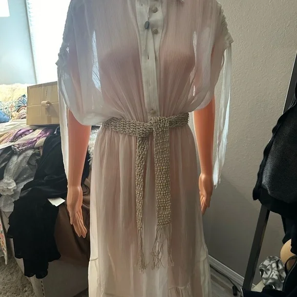 Zimmerman freja tie dress size 0 - Picture 6 of 7